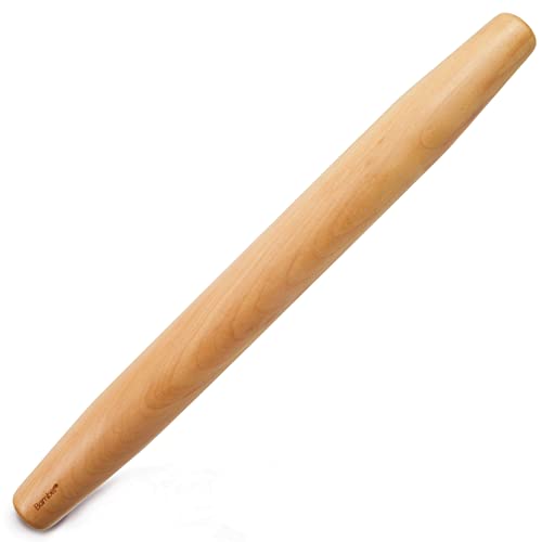 Bamber Wood Rolling Pin, 11 Inch by 1-1/5 Inch