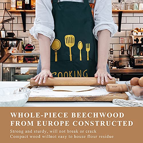 Bamber Wood Rolling Pin, 11 Inch by 1-1/5 Inch