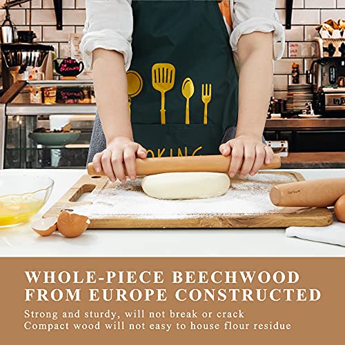 Bamber Wood Rolling Pin, 11 Inch by 1-1/5 Inch